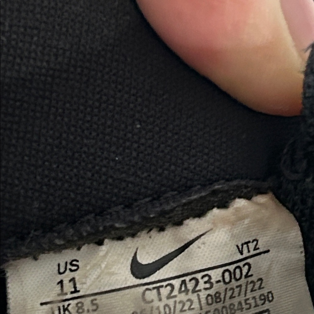 Nike React Women's Black and White Running Sneakers. Size 11. - Picture 10 of 10